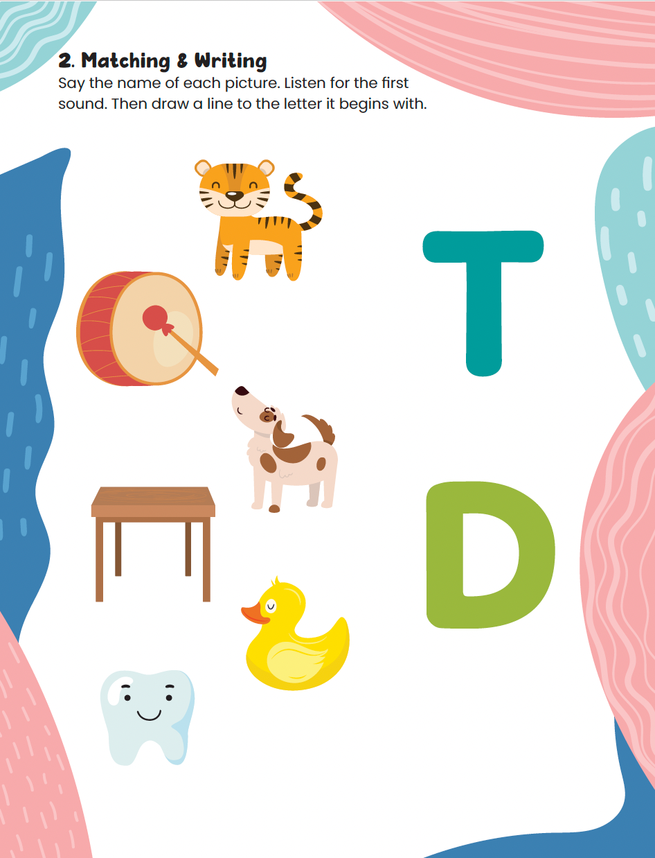 Soaring Minds Multisensory First Sounds Workbook (Digital Download)